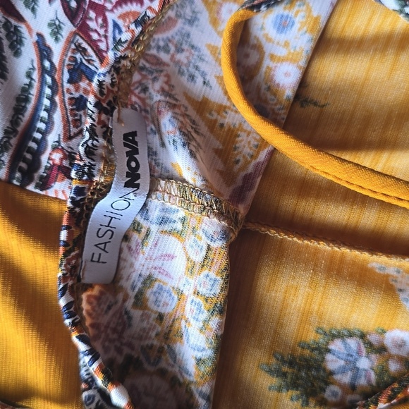 Fashion Nova Paisley Jumpsuit - Picture 7 of 12